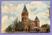 Postcard 1909 First M.E. Church, Lorain, Ohio picture