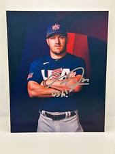 Mike Trout USA Inscribed Signed Autographed Photo Authentic 8X10 COA picture