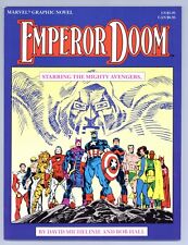 Marvel Graphic Novel 27 (VF+) Emperor Doom starring MIGHTY AVENGERS 1987 Y285 picture
