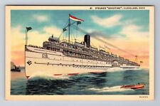 Cleveland OH-Ohio, Steamer Goodtime, Ship, Transportation, Vintage Postcard picture