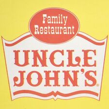 1960s Uncle John's Family Restaurant Pancake Steak Salad Sandwich Dessert picture
