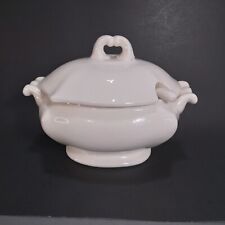Vintage Traditional Soup Tureen, with Lid & Ladle Classic White 7 cup capacity picture