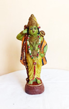 Lord Shiva Vishnu Antique Vintage Terracotta Pottery Clay Statue Figure Idol G24 picture