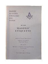 Masonic Etiquette of Georgia 1995, Revised picture