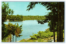 c1950's Huberdeau Cte. Argenteuil Quebec Canada Vintage Unposted Postcard picture