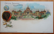 Ethnology Building,  1901 Pan-American Exposition Buffalo NY unused postcard picture
