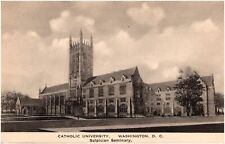 Catholic University Sulpician Seminary Washington DC 1930s Postcard Unused picture