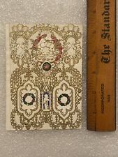 Antique 19th Century Esther Howland Valentine Card Lovely Designs picture