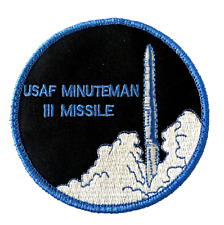 U.S. AIR FORCE MINUTEMAN III MISSILE PATCH (AFK) SAC ICBM AFGSC picture