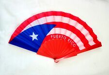 Puerto Rico Hand Fan Red picture