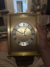 Vintage Seiko Quartz Westminster-Whittington clock, world trade bank retirement picture