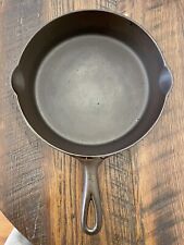 ERIE #8 CAST IRON SKILLET, PRE GRISWOLD, 2ND SERIES W/HEAT RING STAR MARK, 1880s picture