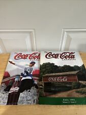 Lot of 2 Fall 1995 Issue 1 & 2 Coca Cola Merchandise / Gift Catalogs picture