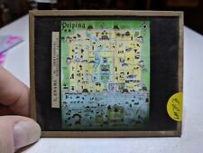COLORED Glass Magic Lantern Slide ERM PEIPING BEIJING CHINA CHINESE T ENAMI RARE picture