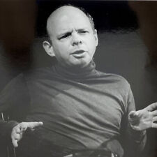 Vintage 1991 Wallace Shawn The Fever Play Ahmanson Auditorium Press Kit Photo picture
