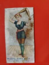 Rare 1887 N77 Duke Sons & Co. Gymnastic Exercises - Indian Clubs picture