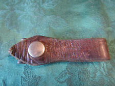 Vintage Harley Davidson Motor Cycles Leather Snap Key Strap picture