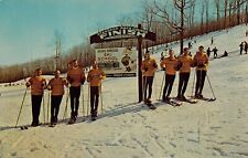 Seven Springs PA Pennsylvania Ski School Resort Race Course Vtg Postcard T8 picture