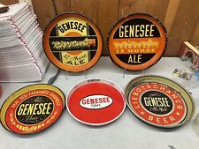 GENESEE Pub Metal Beer Serving Tray 12 Horse All Malt Vintage Decor Wall Sign picture
