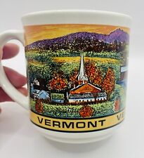 Vintage VERMONT Souvenir Mug Collectible Scenic picture