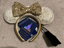Disney Parks 50th Anniversary Castle Collection Ear Headband Light Up Minnie NWT picture