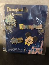 NEW Funko Disneyland Resort 65th Anniversary Enamel 4-Pin Set Mickey Disney Pin picture