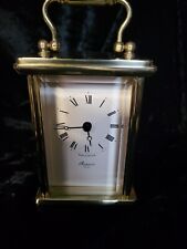  Carraige Clock Solid Brass 1463grams picture