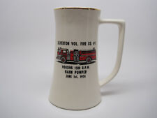 Vintage Silverton Vol. Fire Co. #1 June 1st,  1974 Cup Mug Beer Stein  picture
