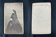 Josephine of Baden, Princess of Hohenzollern-Sigmaringen Vintage cdv albumen pri picture
