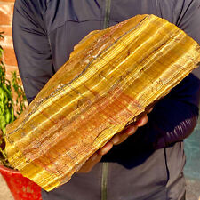12LB Natural tiger's Eye rough raw stone rock specimrn madagescar picture