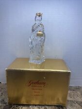Gorham Crystal Nativity Wiseman King Melchior Figurine w/ Original Box 6” picture