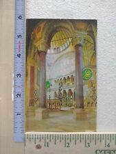 Postcard Interior of Saint Sophia Museum, Istanbul, Turkey picture