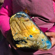 3.52LB Natural Gorgeous Labradorite QuartzCrystal Stone Specimen Healing 583 picture
