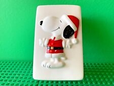 VINTAGE UNITED FEATURE SYNDICATE PEANUTS TRINKET CERAMIC BOX picture