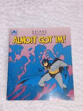 Vintage Batman Animated Series Almost 'Im Got Paperback Book 1993 picture