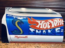 WOWCurved 1972 SNAKE RACE CAR DRAG RACING  Sign DRAGSTER Don Prudhomme picture