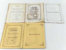 Norwich University Catalogue Officers and Students 1845 1846 1849 1850 - Lot picture