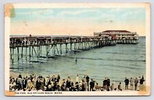 c1920s~Old Orchard Beach Maine ME~PIer~Casino~Vaudeville~Vintage Postcard picture