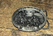 Cody Wyoming Rodeo Vintage Limited Edition Belt Buckle #747 of  #1,000 picture