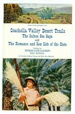 1957 Shields Date Gardens Coachella Valley Trails Romance of Date Indio CA Z119 picture