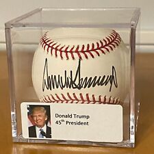 Donald Trump Signed MLB Major League Baseball Auto 45th President USA Republican picture