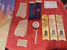 1956 58 60 Elgin To Chicago And 1959 Pan American Cycling Ribbons, 1954 58 Judge picture