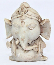 Old Vintage Soft Stone Handmade Lord Bal Ganesha Figurine/Statue Collectible J14 picture