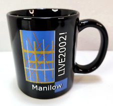 Barry Manilow LIVE 2002 VTG concert merch Rare Collectible Coffee mug picture