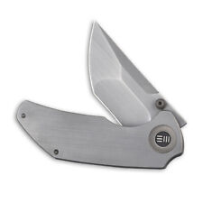WE Knife Thug 2103B Frame Lock Hand-rubbed CPM 20CV Stainless Titanium Knives picture