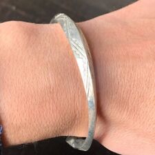Rare Extremely Ancient Bracelet Viking Solid Silver Artifact Beautiful Authentic picture