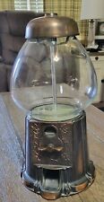 Vintage Copper Carousel Gumball Machine picture