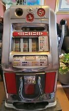 Mills 5c  High Top Horseshoe Slot Machine Circa 1940 Original  picture
