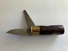 Vintage Federal 12GA Shotgun Shell Pocketknife--Blade & Screwdrive--r Japan picture
