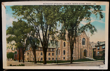Vintage Postcard 1930 Methodist Episcopal Church, North Adams, Massachusetts (MA picture